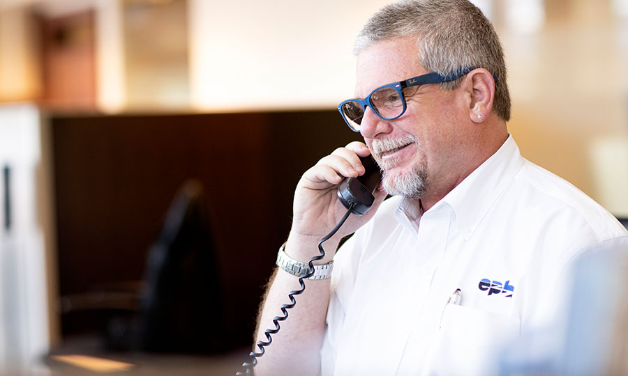 EPB Customer Service Rep on a call