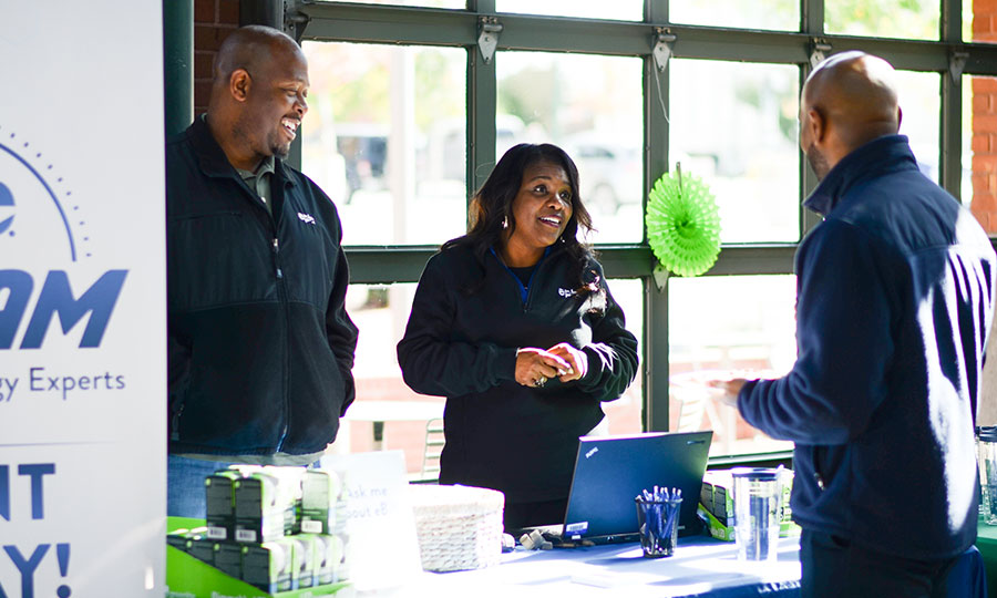 EPB Employees sharing information about EPB