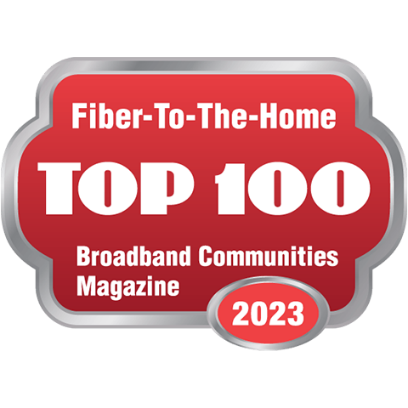 Broadband Communities Magazine Top 100 of 2023 logo