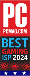PCMag Best Gaming ISP 2024 banner
