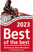 Times Free Press Best of the Best 2023 Logo