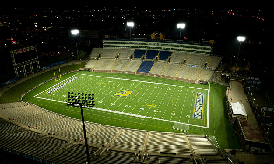 EPB Lineman working on power lines in a bucket truck