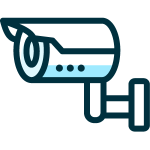 Enterprise-grade security cameras icon