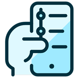 Feature-rich handsets icon