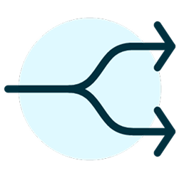 Versatile line options icon